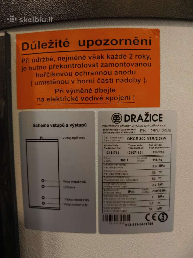 Granulinis katilas Kostrzewa 32kw, +Boileris - nuotraukos Nr. 8
