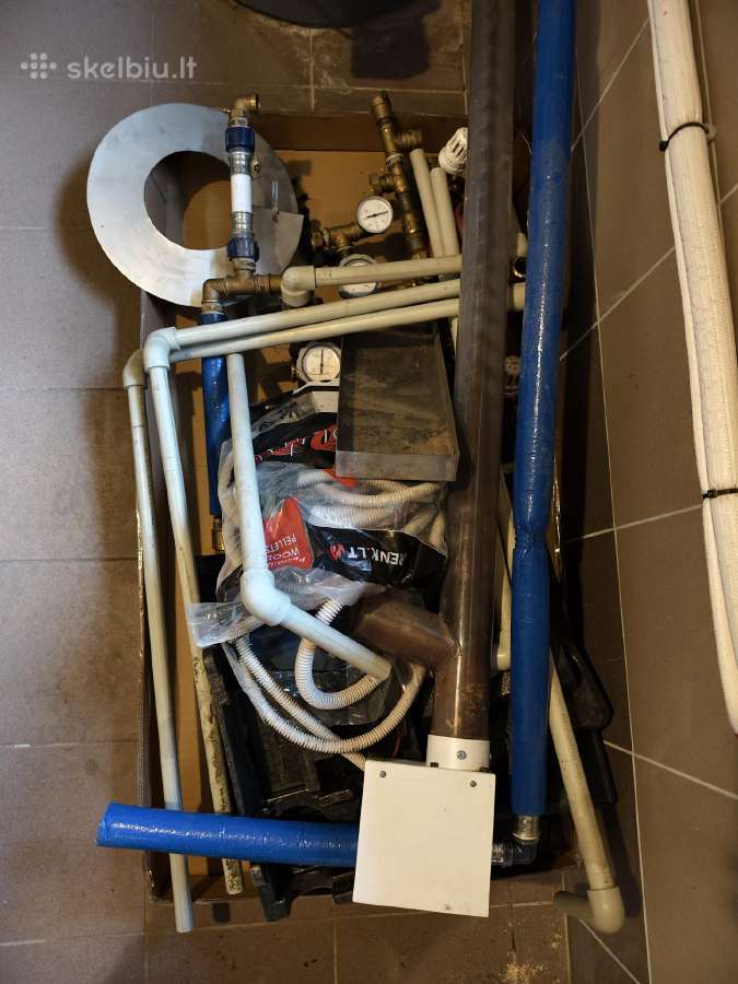 Granulinis katilas Kostrzewa 32kw, +Boileris - nuotraukos Nr. 10