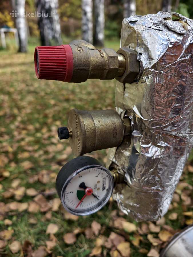 Granulinis katilas Kostrzewa 32kw, +Boileris - nuotraukos Nr. 14