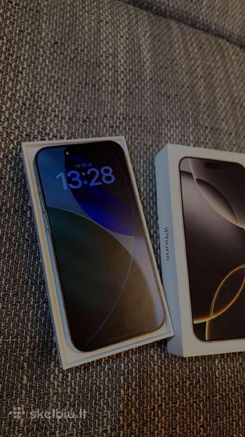 iPhone 16 pro max Natural Titanium 256gb - nuotraukos Nr. 2