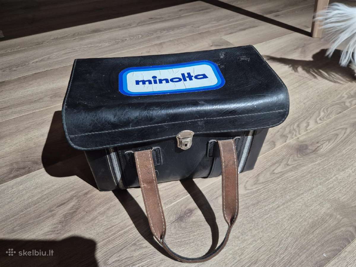 Minolta fotoaparatas su priedais - nuotraukos Nr. 2