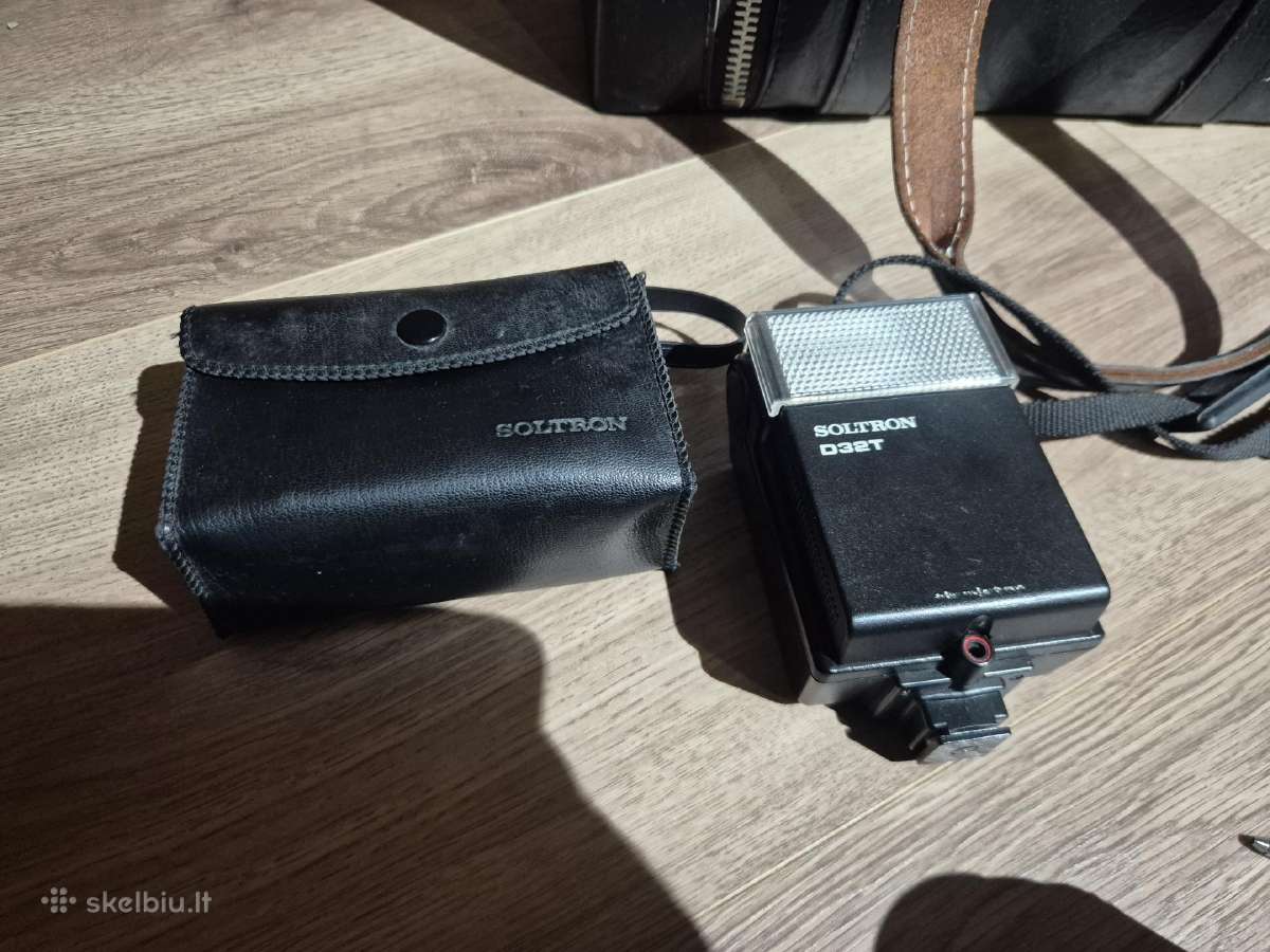 Minolta fotoaparatas su priedais - nuotraukos Nr. 7