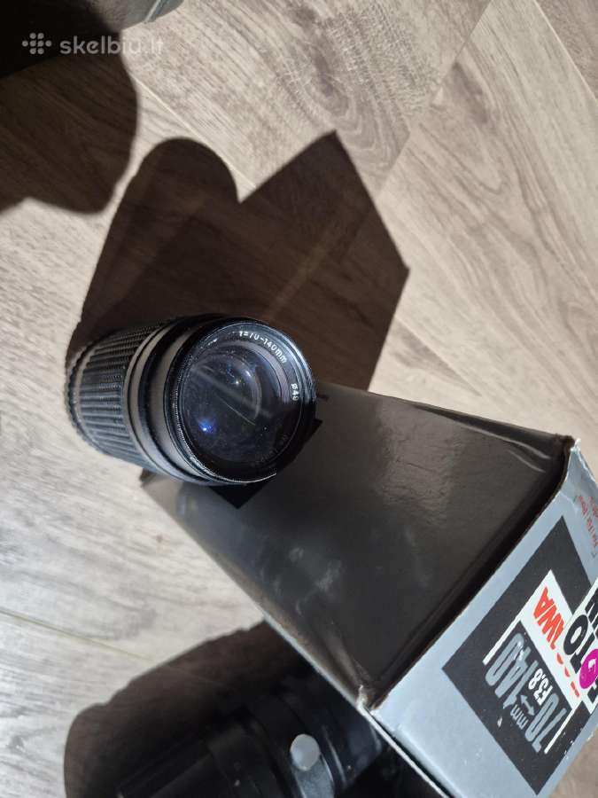 Minolta fotoaparatas su priedais - nuotraukos Nr. 11
