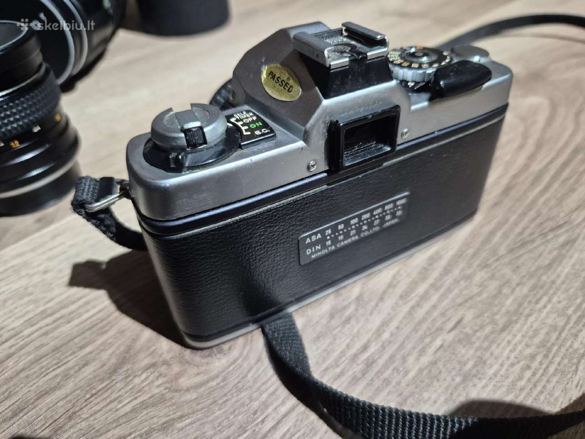 Minolta fotoaparatas su priedais - nuotraukos Nr. 14
