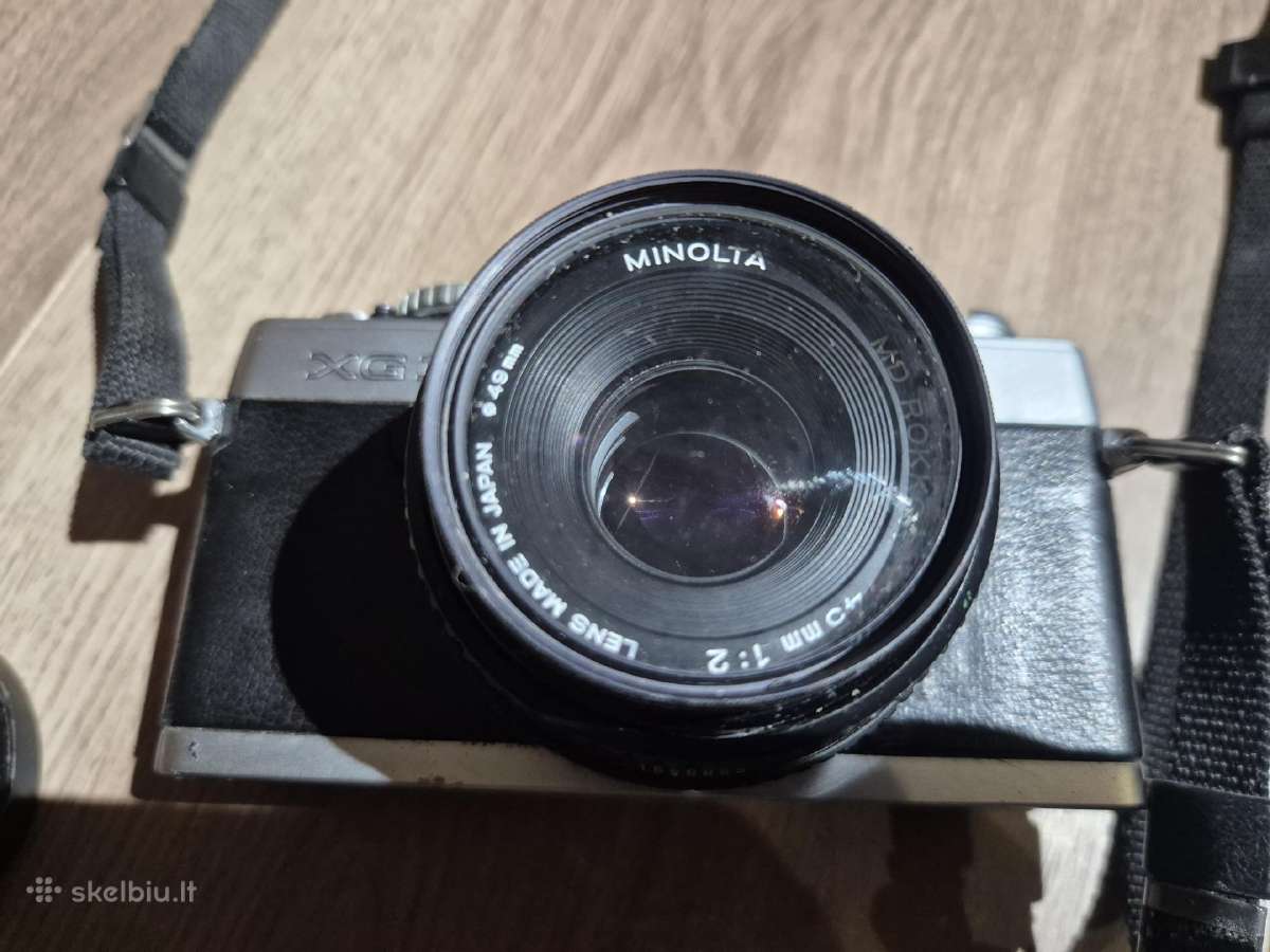Minolta fotoaparatas su priedais - nuotraukos Nr. 16