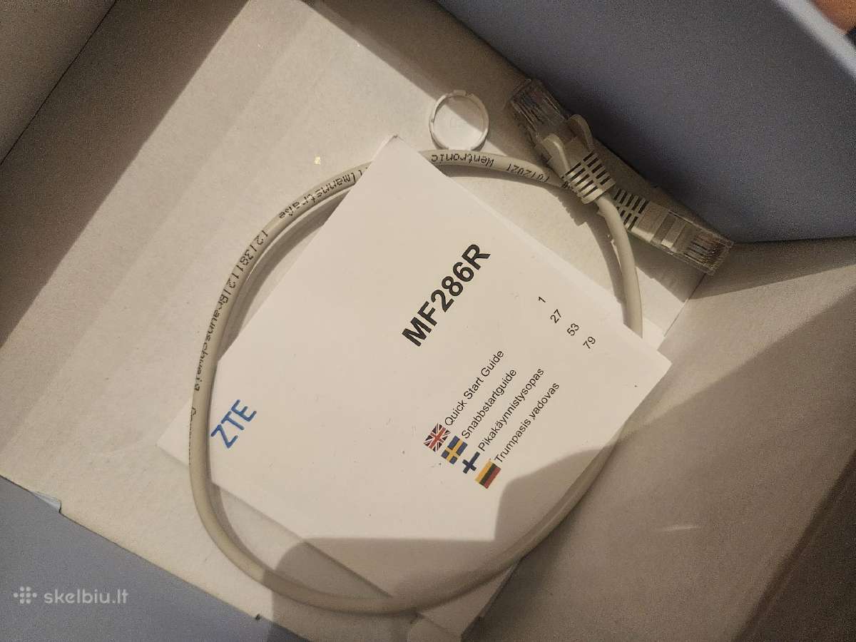 Zte Mf286 – 4G+ Lte Wi-fi maršrutizatorius - nuotraukos Nr. 2