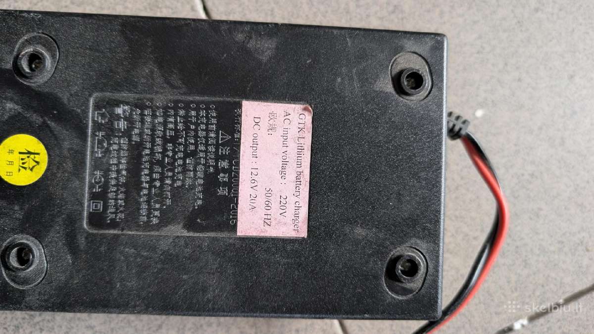 Gtk 12.6v 20a ličio akumuliatorių įkroviklis - nuotraukos Nr. 2