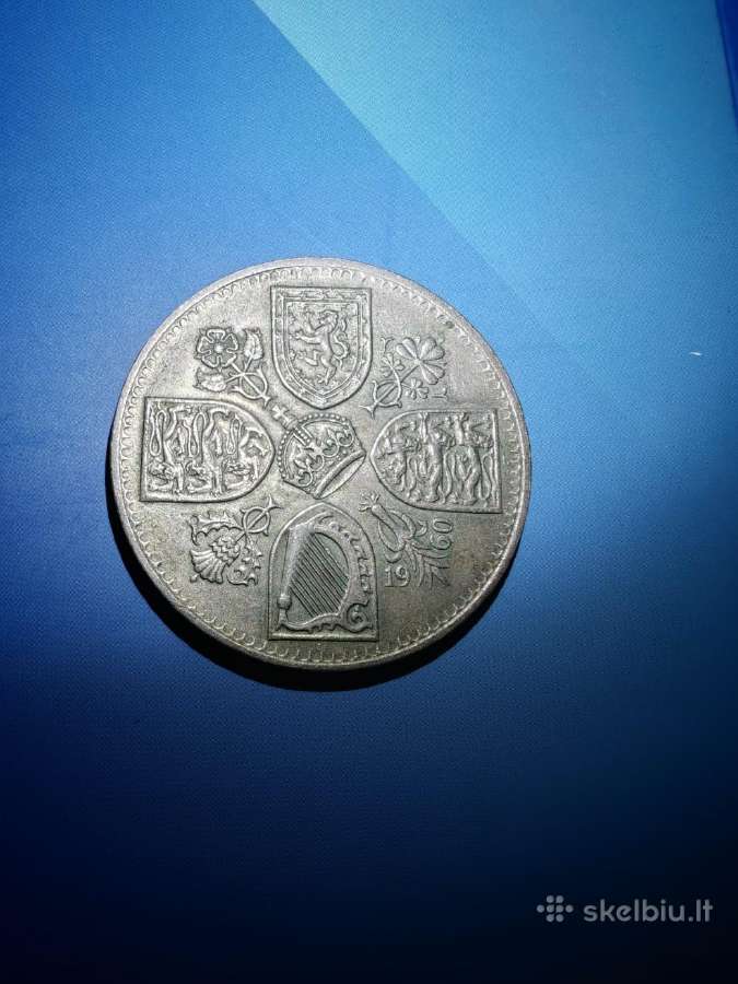 Didžiosios Britanijos stambios proginės monetos - nuotraukos Nr. 6