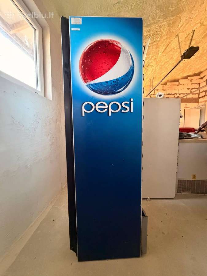 Komercinis gėrimų šaldytuvas Ugur 372l (Pepsi) - nuotraukos Nr. 6