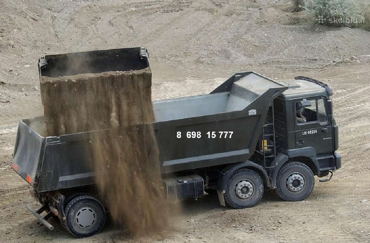 Skalda, smėlis, žvyras,betono skalda Kaune