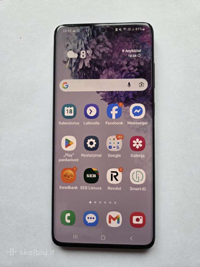 Galaxy S20+ 5G 12gb RAM - nuotraukos Nr. 2