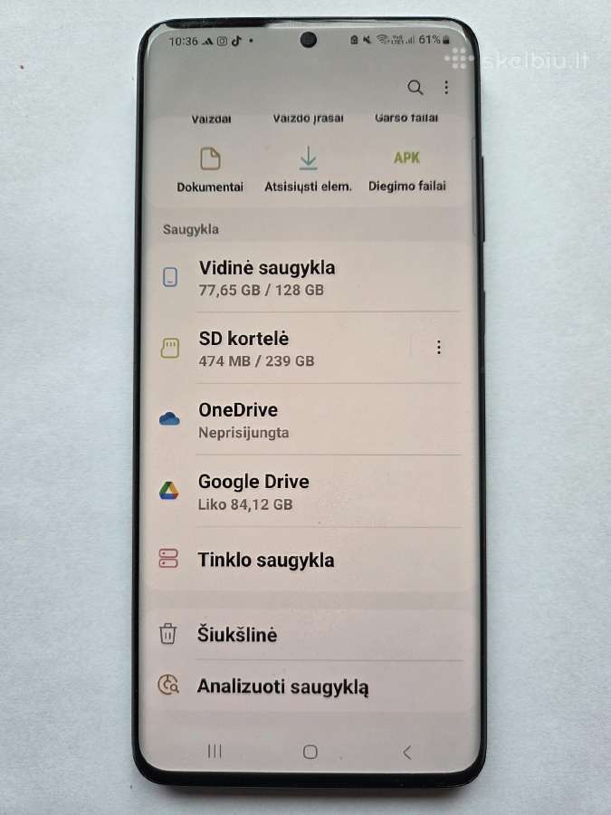 Galaxy S20+ 5G 12gb RAM - nuotraukos Nr. 4