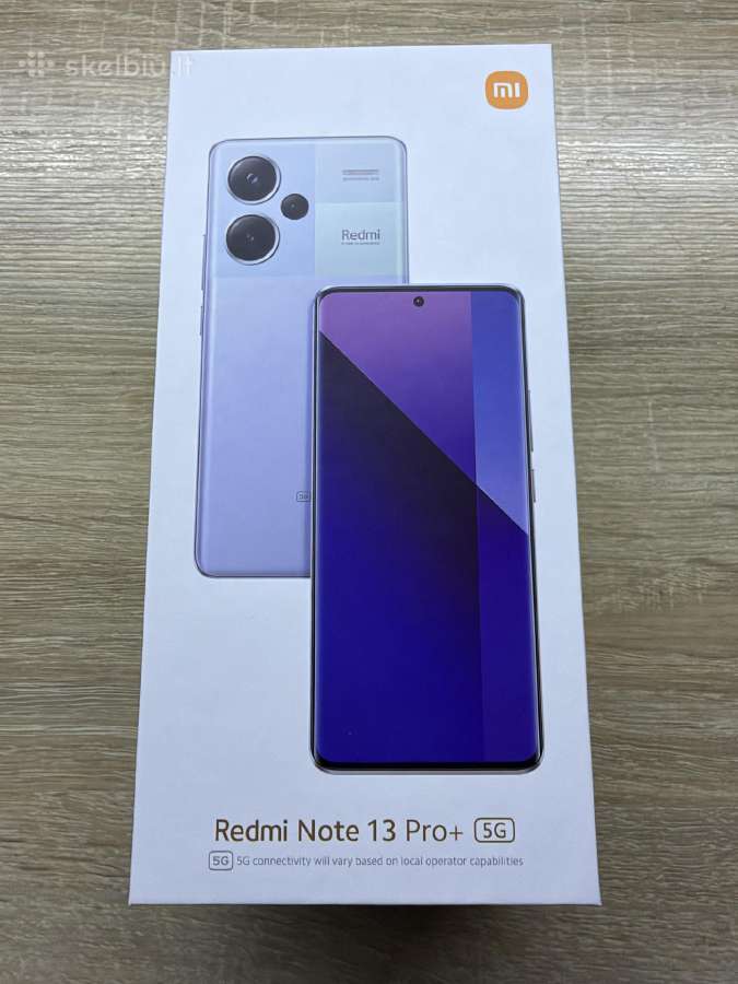 Xiaomi Redmi Note 13 pro plius 5G Black 12/512gb - nuotraukos Nr. 3