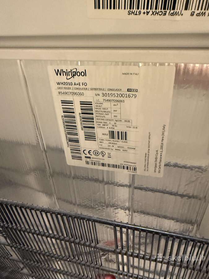 Whirlpool“ šaldiklis - nuotraukos Nr. 4