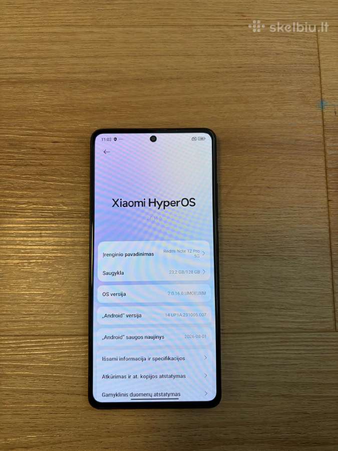 Xiaomi Redmi Note 12 Pro+ 5G - nuotraukos Nr. 2