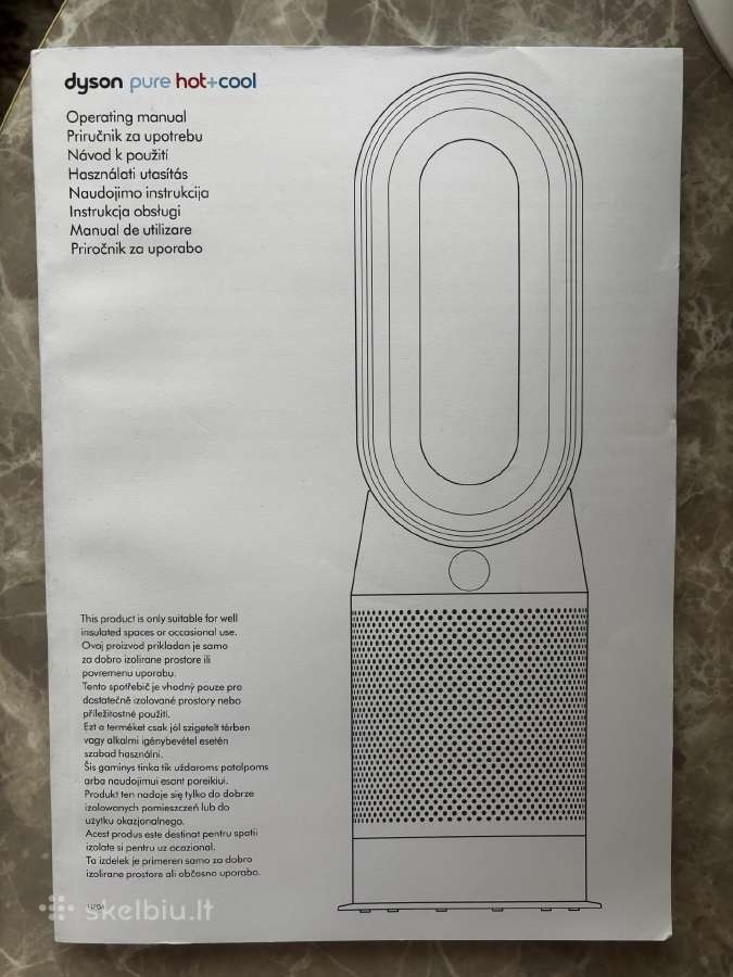 Dyson pure hot + cool ventiliatorius šildytuvas - nuotraukos Nr. 8