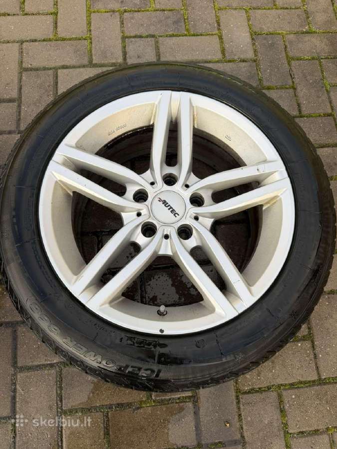Ratlankiai su žieminėmis padangomis, tinka Bmw F10 - nuotraukos Nr. 3