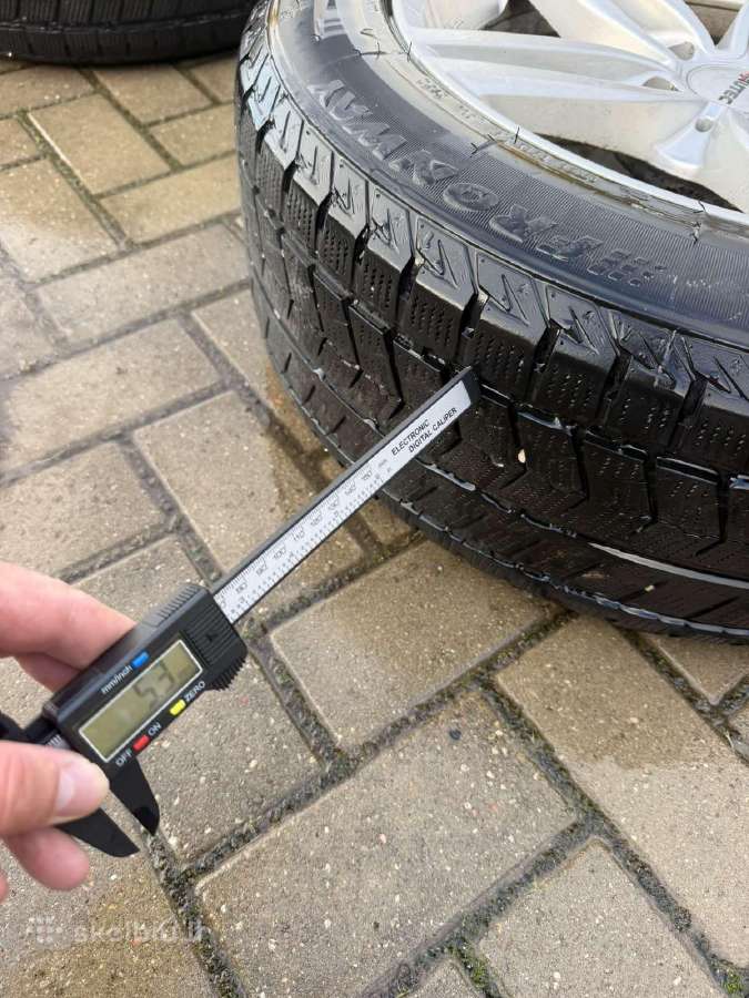 Ratlankiai su žieminėmis padangomis, tinka Bmw F10 - nuotraukos Nr. 7