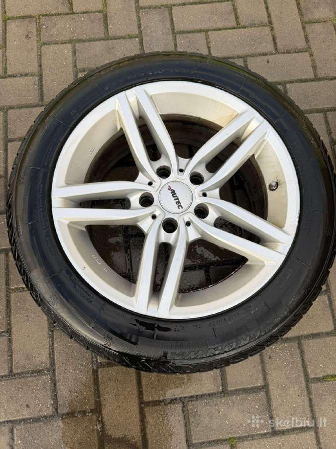 Ratlankiai su žieminėmis padangomis, tinka Bmw F10 - nuotraukos Nr. 4