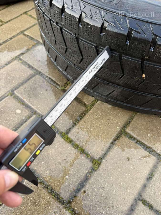 Ratlankiai su žieminėmis padangomis, tinka Bmw F10 - nuotraukos Nr. 9