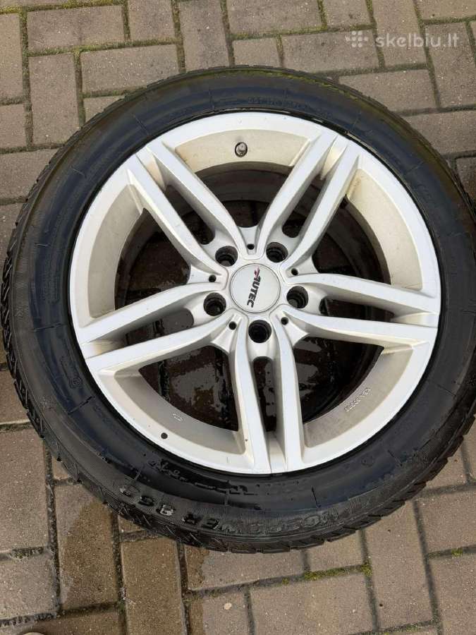 Ratlankiai su žieminėmis padangomis, tinka Bmw F10 - nuotraukos Nr. 5