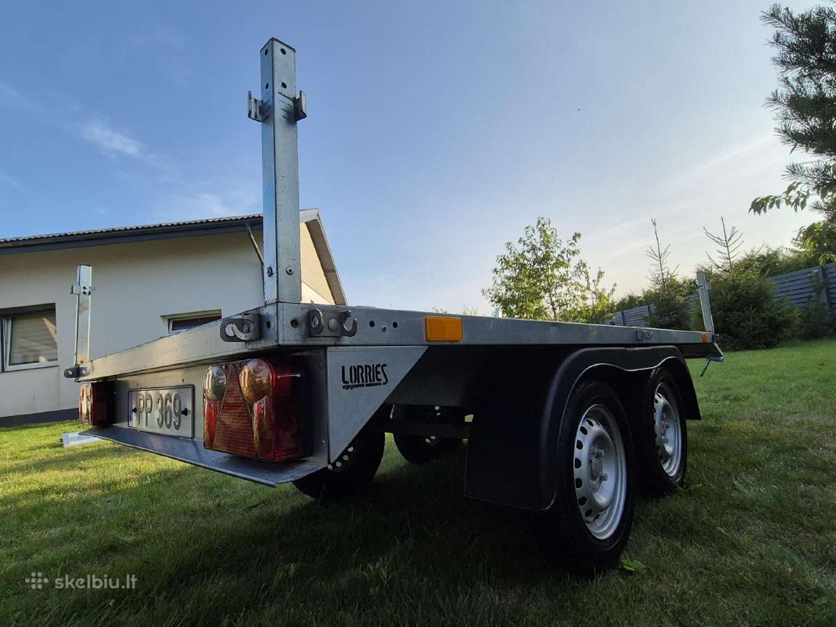 Lorries dviašė priekaba - nuotraukos Nr. 5