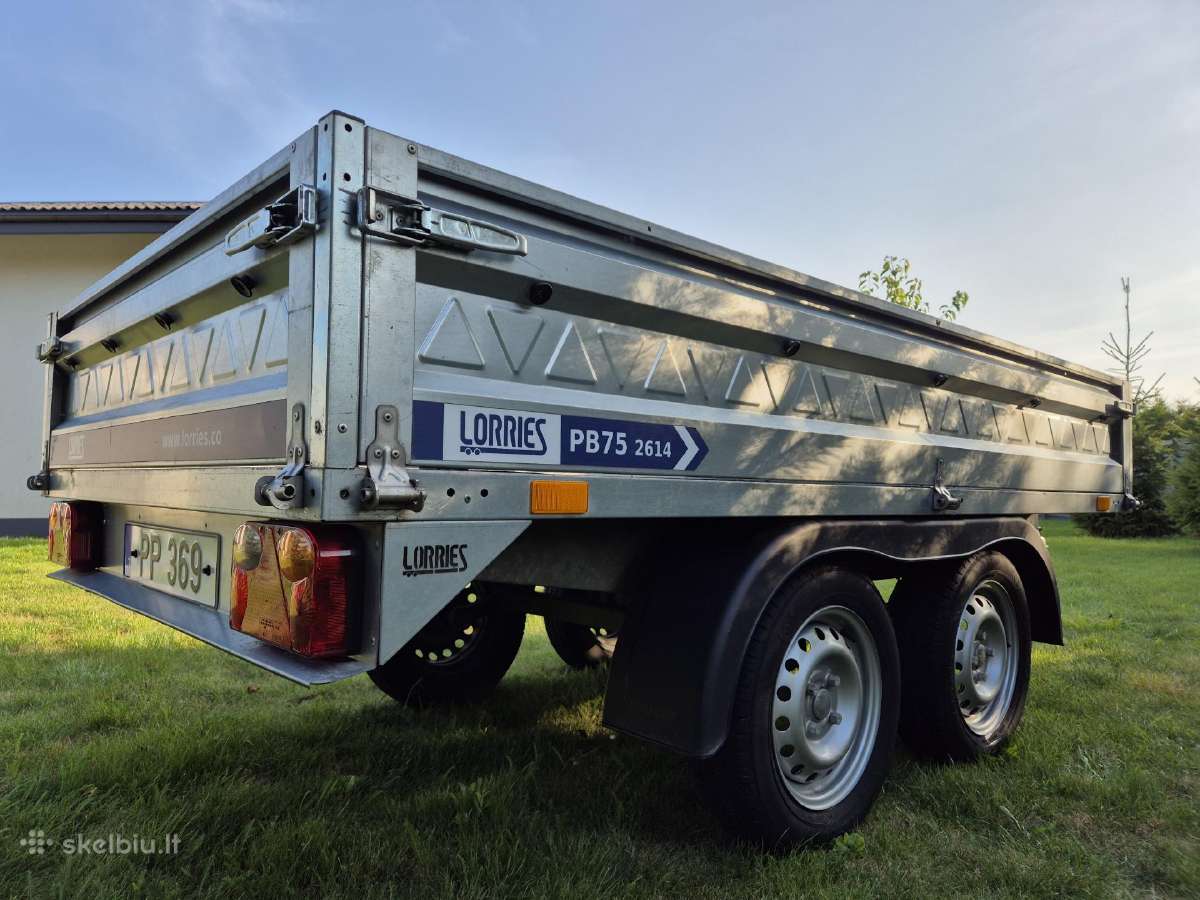 Lorries dviašė priekaba - nuotraukos Nr. 9