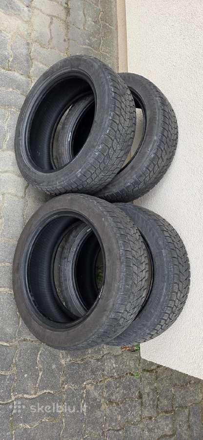Parduodu žiemines padangas Bridgestone 185/55r16. - nuotraukos Nr. 2