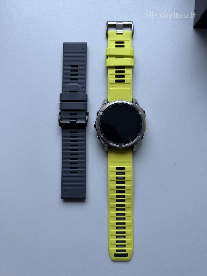 Garmin fenix 8 Solar Sapphire 51 mm - nuotraukos Nr. 2