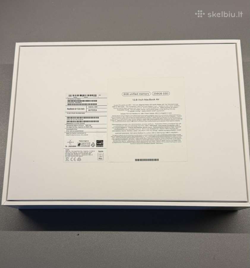 MacBook Air 13.6-inch 2022m - nuotraukos Nr. 5