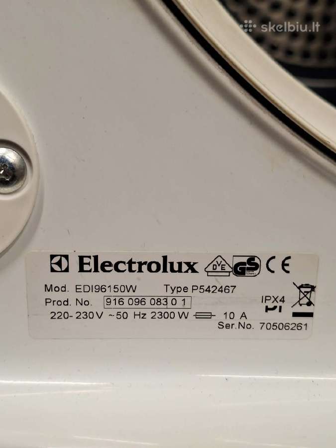 Electrolux Iron Aid Edi96150w džiovyklė - nuotraukos Nr. 5