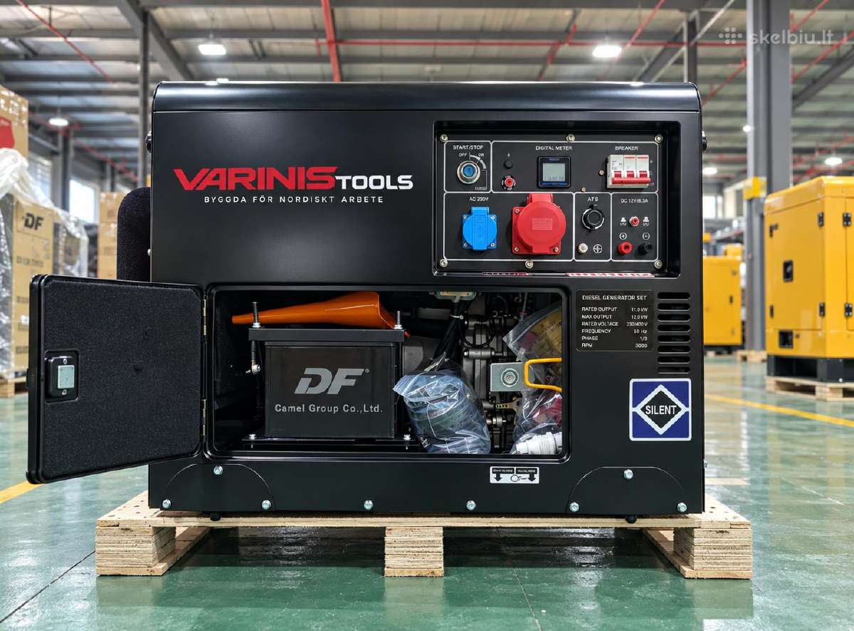 Dyzelinis generatorius 11 kw – 230 V / 400 V/ Avr - nuotraukos Nr. 2
