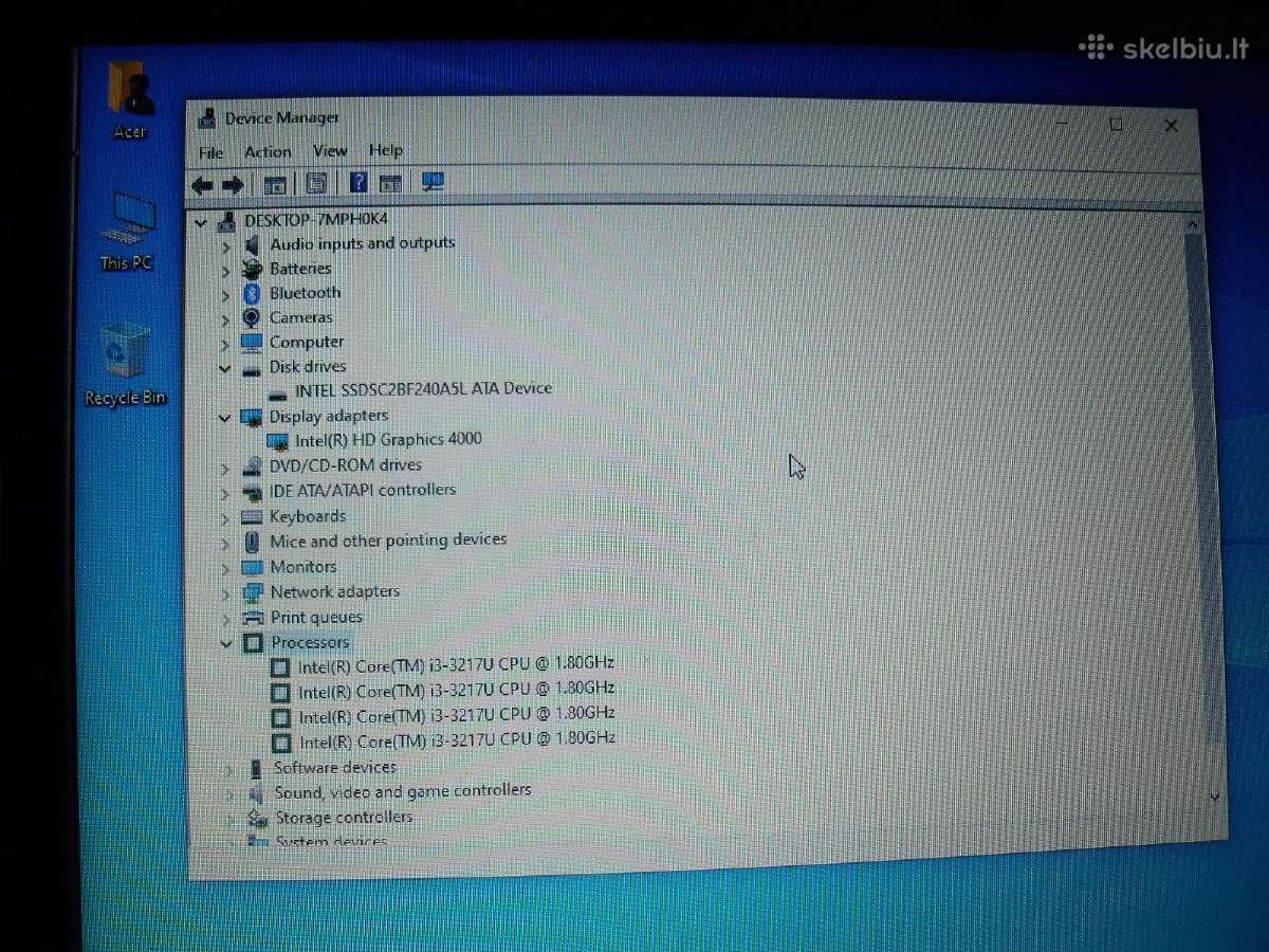 Acer Aspire E1 - 570 - nuotraukos Nr. 3