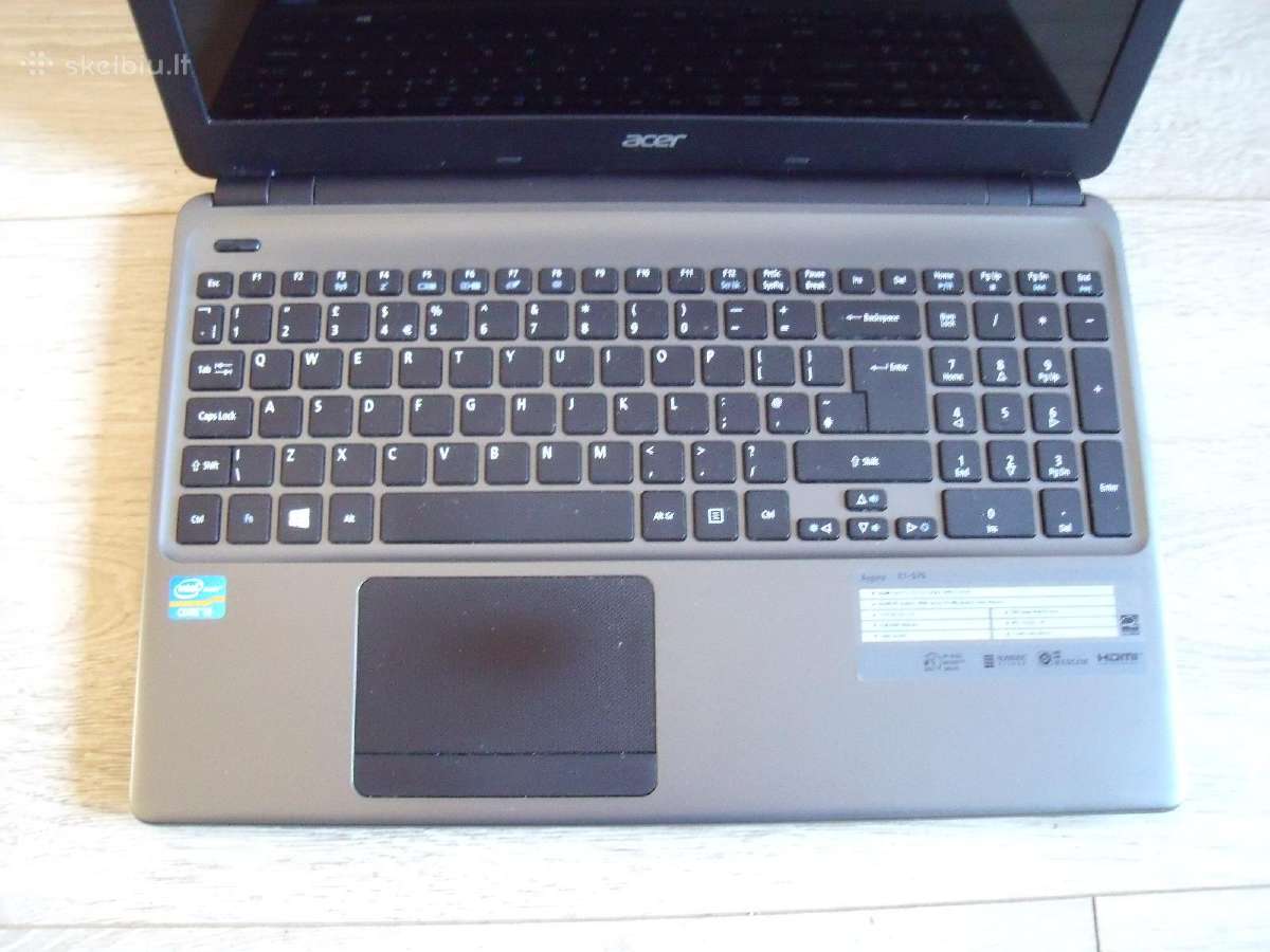 Acer Aspire E1 - 570 - nuotraukos Nr. 5