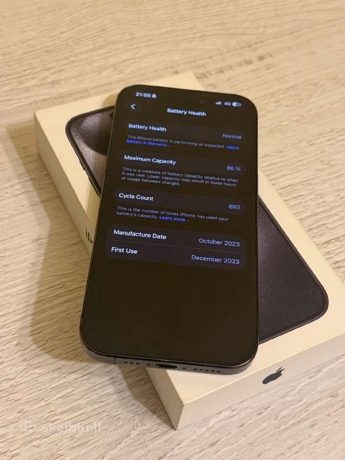 iPhone 15 Pro 128gb - nuotraukos Nr. 3