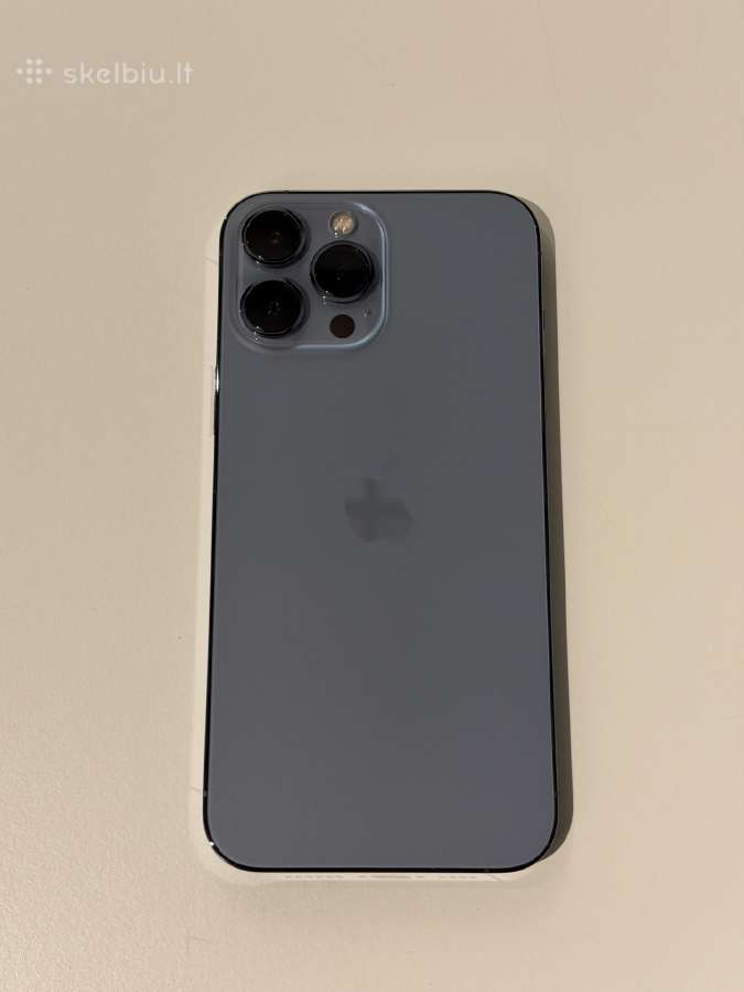 iPhone 13 Pro Max Sierra Blue 128 GB - nuotraukos Nr. 3