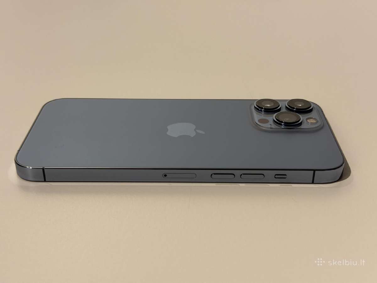 iPhone 13 Pro Max Sierra Blue 128 GB - nuotraukos Nr. 7