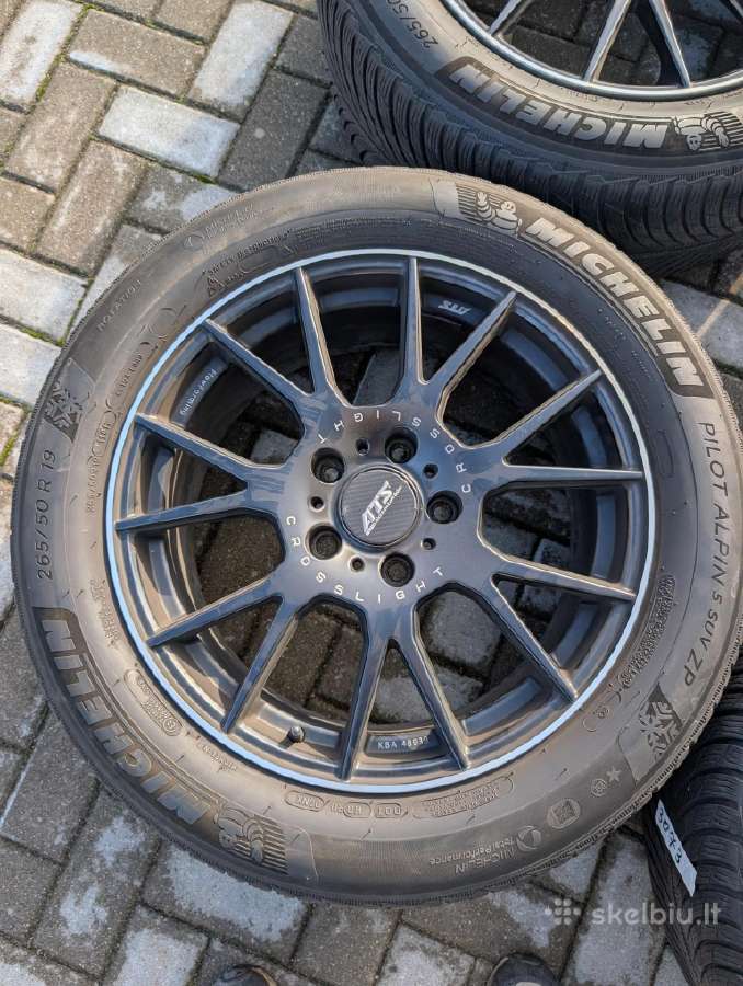 R19 5x130 ratlankiai su Michelin padangomis - nuotraukos Nr. 2