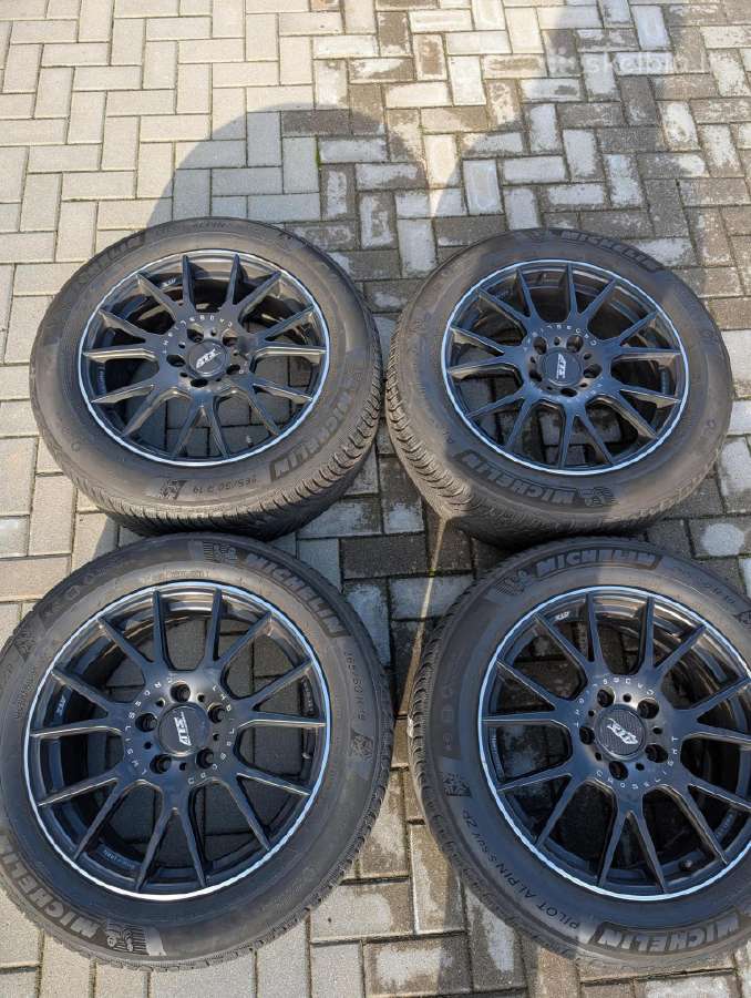 R19 5x130 ratlankiai su Michelin padangomis - nuotraukos Nr. 5