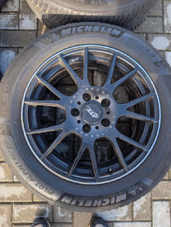 R19 5x130 ratlankiai su Michelin padangomis - nuotraukos Nr. 3