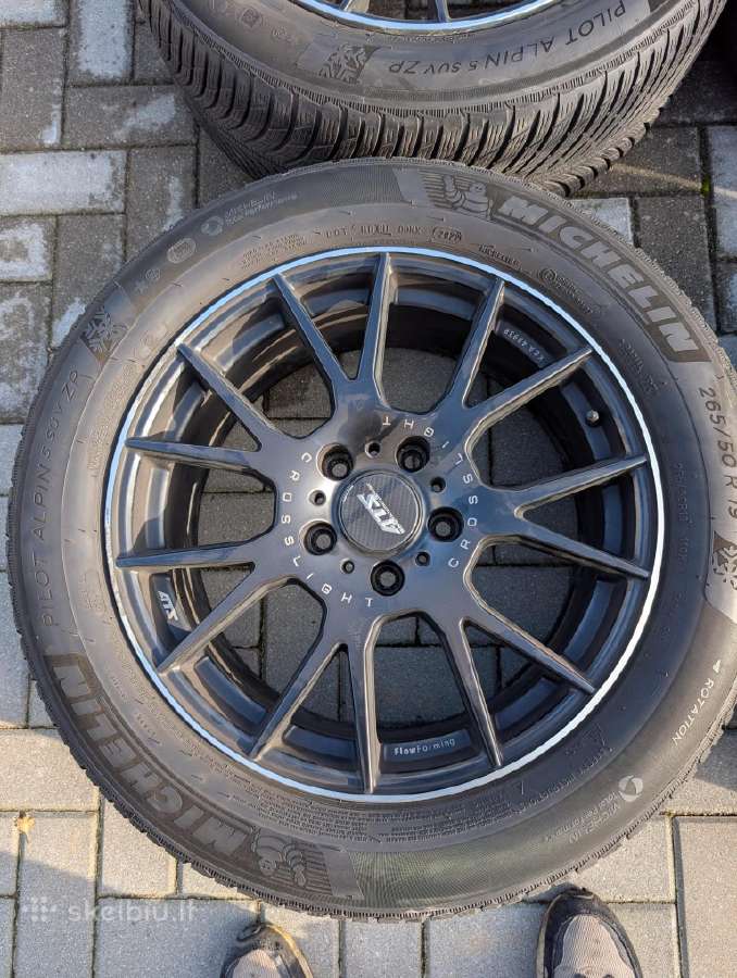 R19 5x130 ratlankiai su Michelin padangomis - nuotraukos Nr. 4