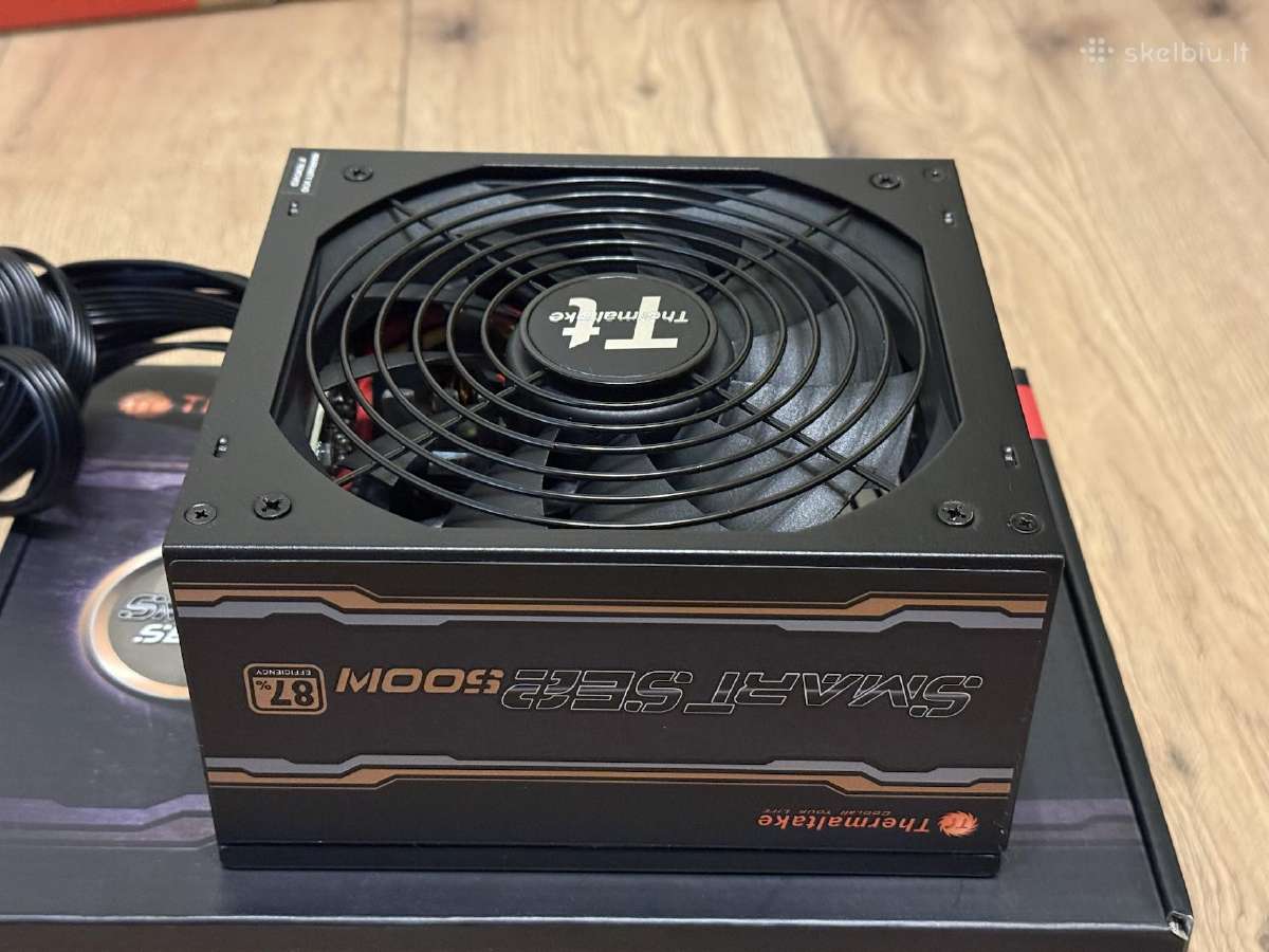 Thermaltake Smart Se2 500w pusiau modulinis - nuotraukos Nr. 7