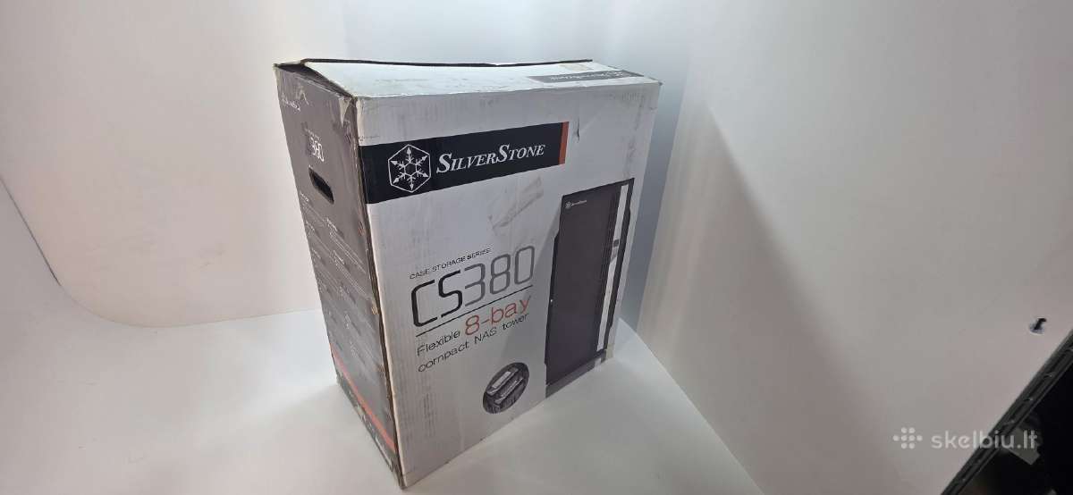Silverstone Cs380 V2 Atx korpusas su 8 HDD hot-swa - nuotraukos Nr. 5
