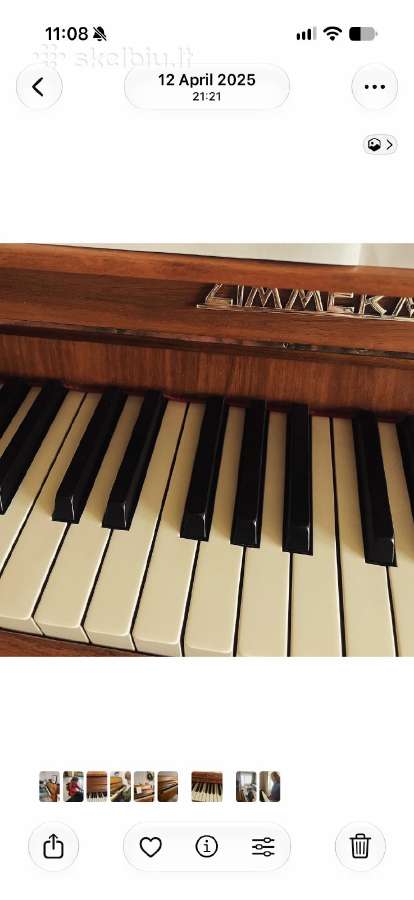 Zimmermann Pianinas - nuotraukos Nr. 3