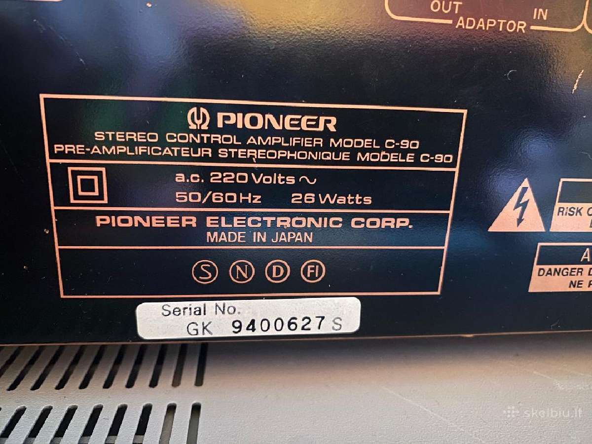 Pioneer C-90 - nuotraukos Nr. 4