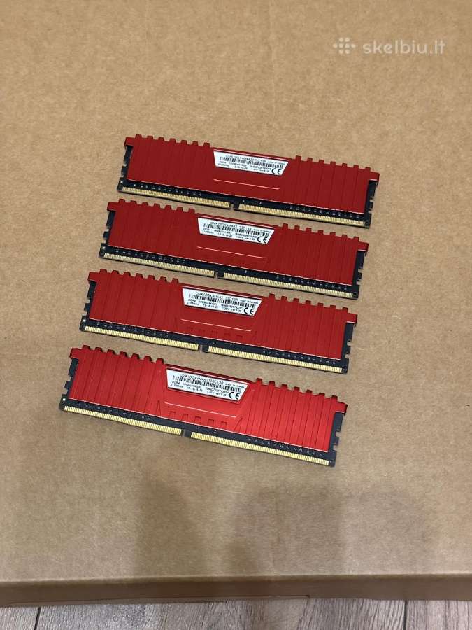 Corsair Vengeance Lpx Ddr4 16gb (4x4gb) 2133mhz - nuotraukos Nr. 5