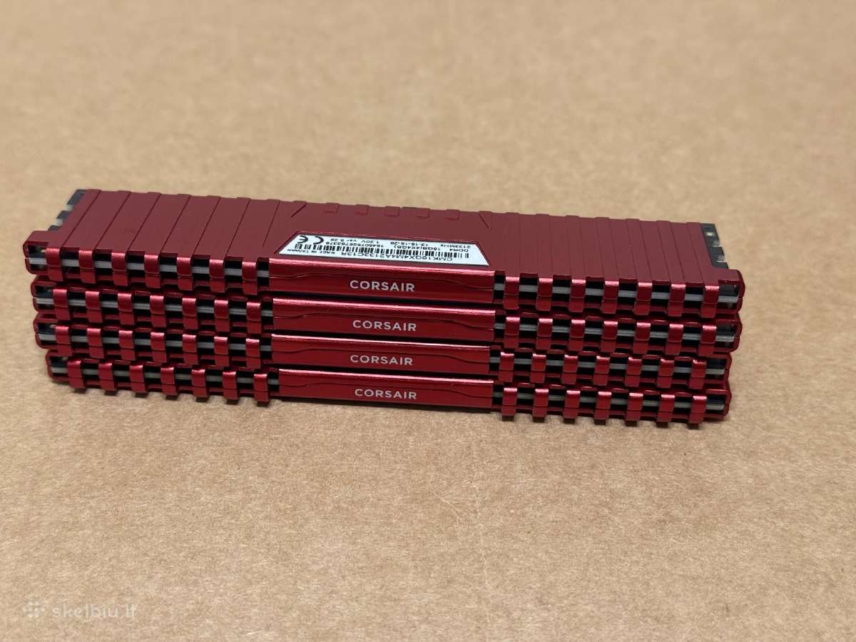 Corsair Vengeance Lpx Ddr4 16gb (4x4gb) 2133mhz - nuotraukos Nr. 2