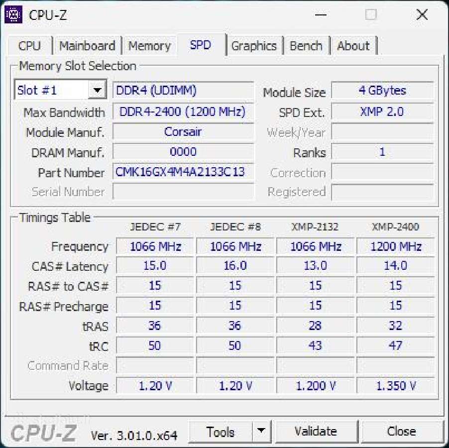 Corsair Vengeance Lpx Ddr4 16gb (4x4gb) 2133mhz - nuotraukos Nr. 10