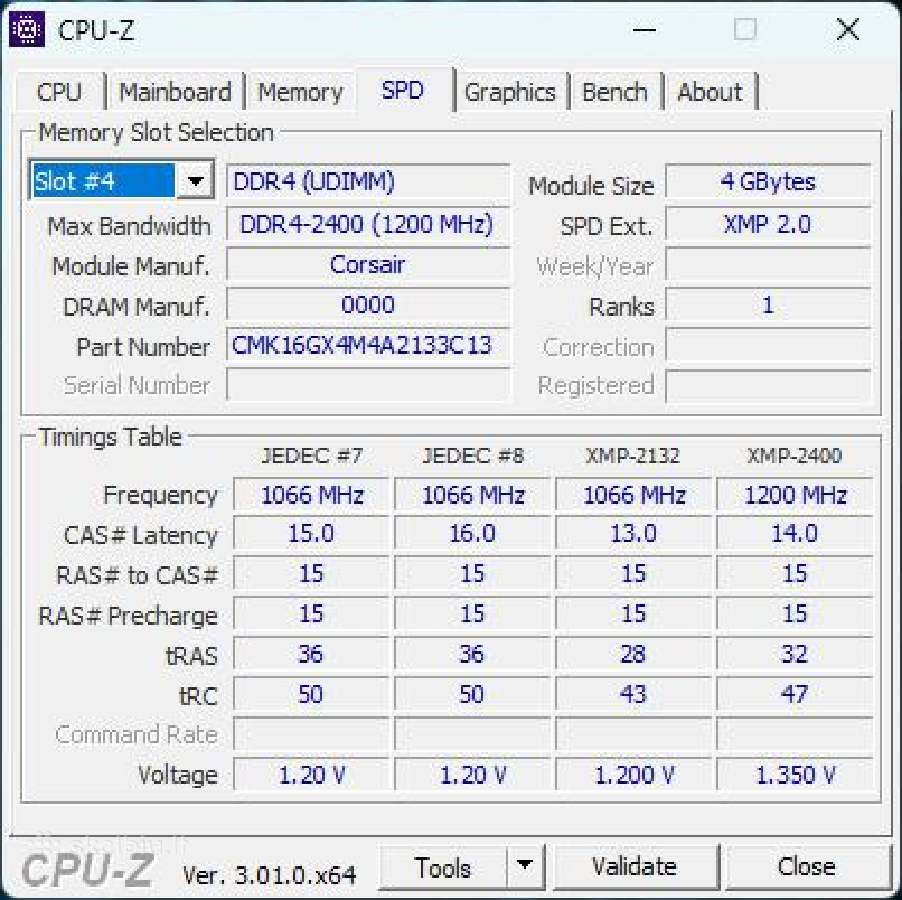 Corsair Vengeance Lpx Ddr4 16gb (4x4gb) 2133mhz - nuotraukos Nr. 13