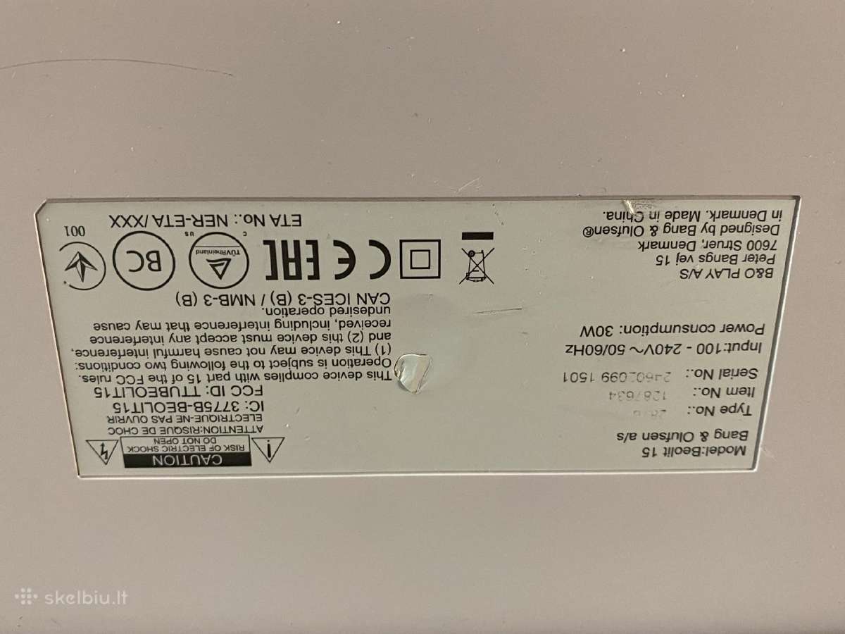 Bang & Olufsen Beolit 15 Premium nešiojama kolonėl - nuotraukos Nr. 9